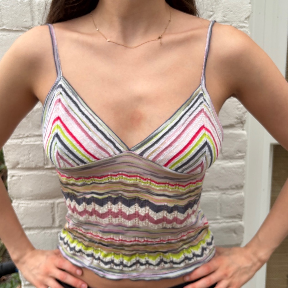Missoni Zigzag Camisole Top